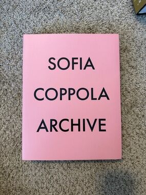 SOFIA COPPOLA ARCHIVE Pink softcover Book